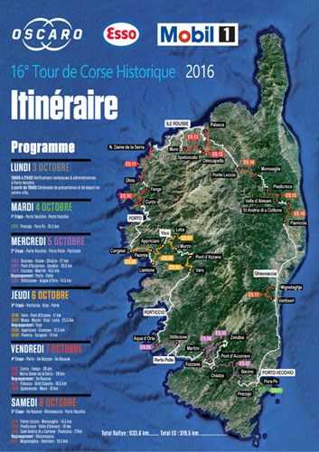 tour de corse historique live