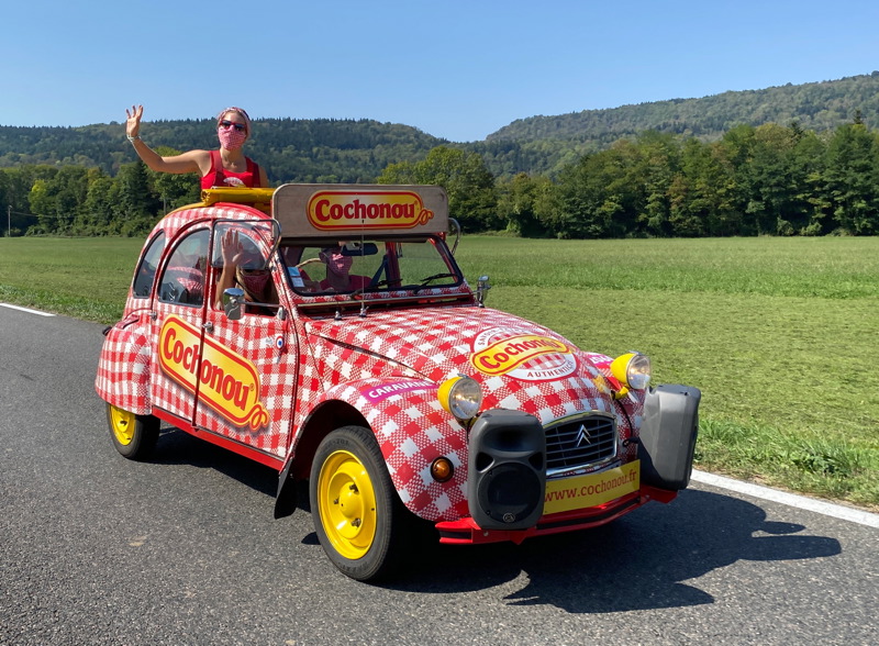 2cv cochonou tour de france