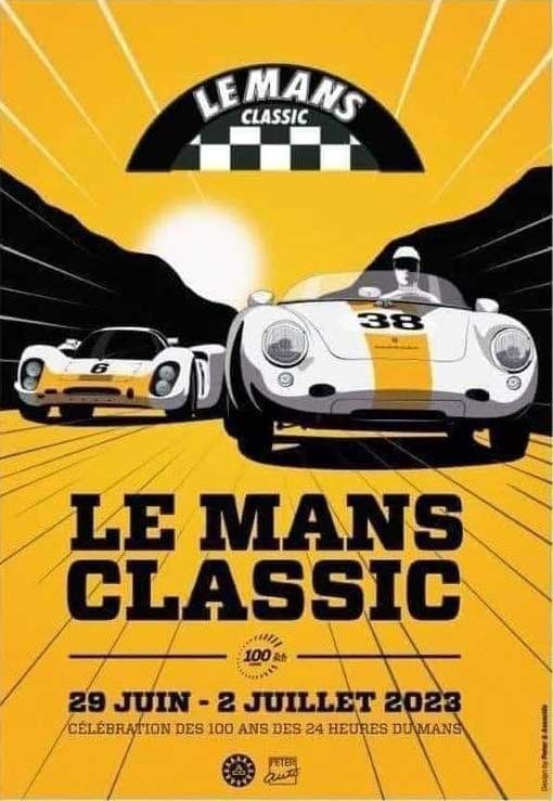 le mans classic 2023 tour de piste