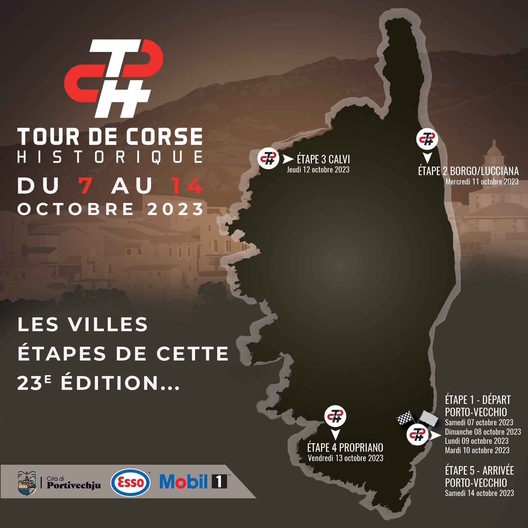 tour corse historique