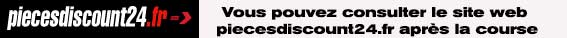 Vous pouvez consulter le site web piecesdiscount24.fr après le rallye